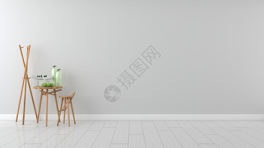 矢量绿色对话框简约清新灰色系室内装饰家居背景背景