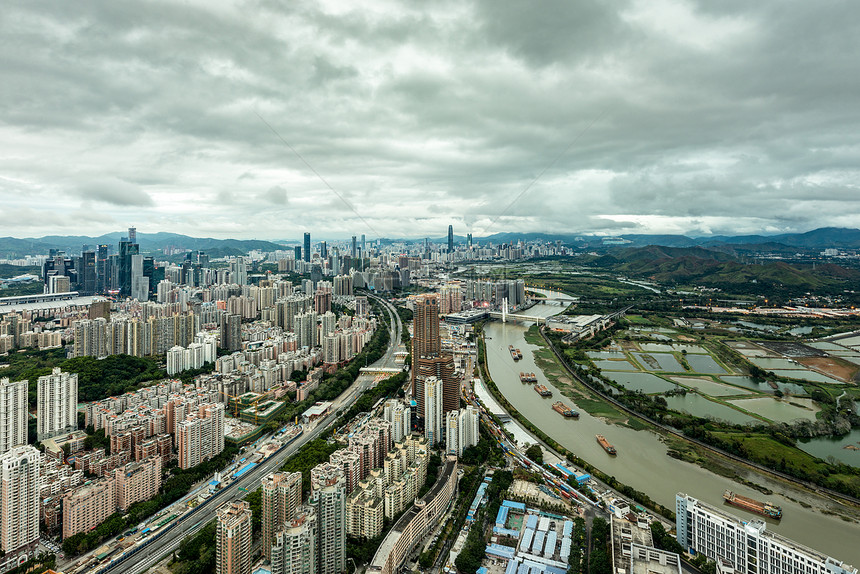 深圳城市天际线图片