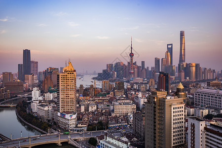 陆家嘴远景都市远景高清图片