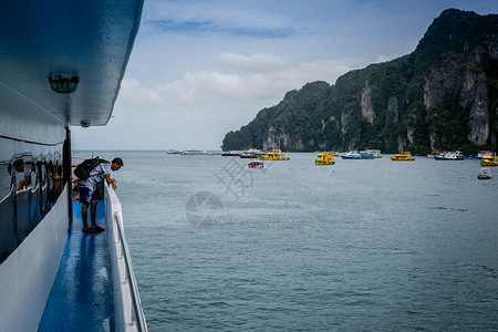 泰国游船风景高清图片