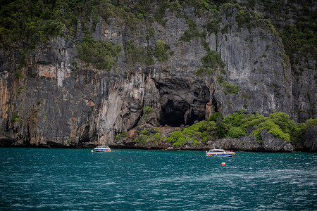 泰国船泰国普吉岛风光背景