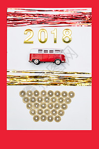 2018新年海报2018背景