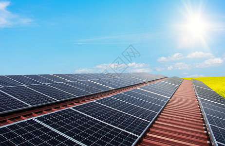 绿色屋顶绿色能源太阳能设计图片