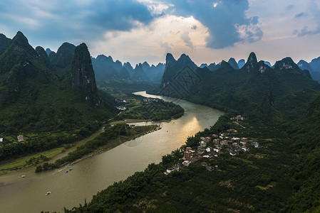 桂林山水背景图片