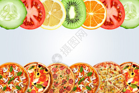 意大利食物健康饮食设计图片