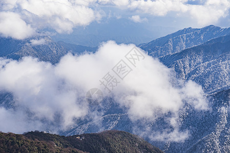 贵州江口县云海背景