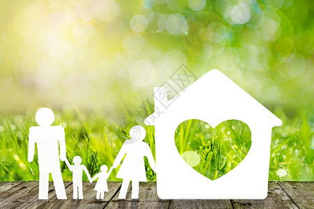 木板草地家庭健康设计图片