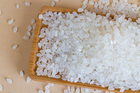 东北珍珠大米背景图片