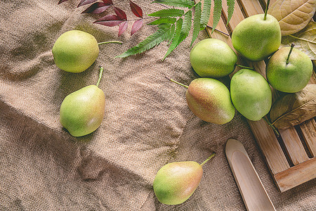 水果梨生态方便食品高清图片