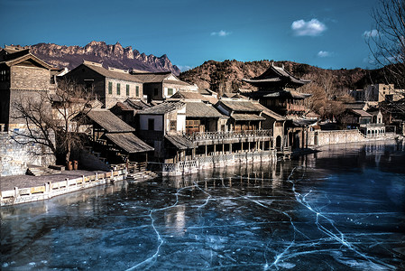 北京八达岭景区高清图片