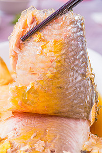 酒香蒸鲥鱼背景图片