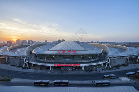 北京南站背景图片