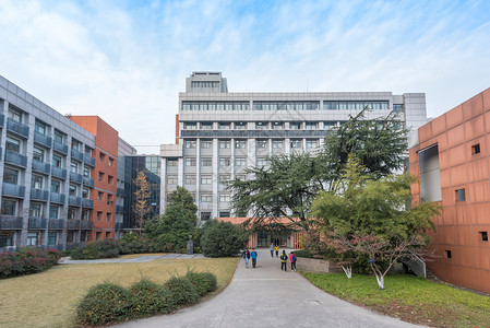 安徽合肥中国科技大学校园风光背景图片