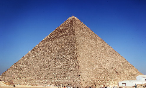 埃及开罗胡夫金字塔背景图片