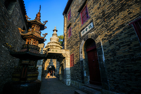 镇邦路镇江西津渡观音洞背景