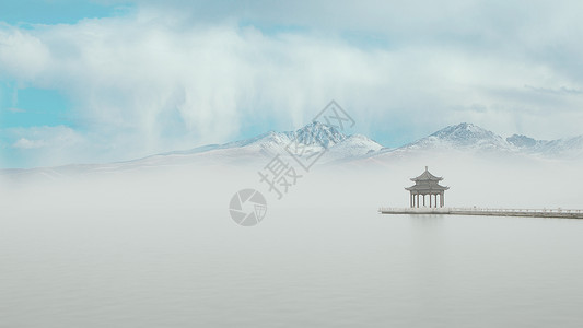 苏州金鸡湖美景高清图片