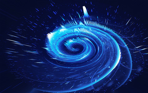 粒子漩涡星空放射星空背景设计图片