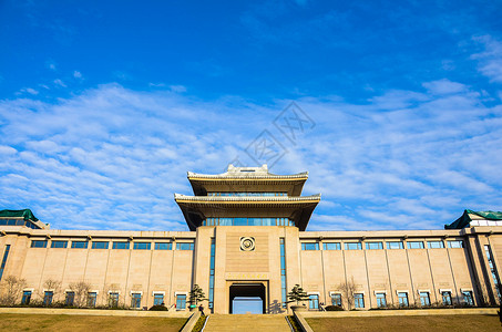 雨花台的烈士纪念馆背景图片