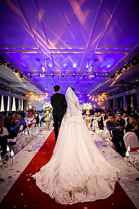 婚礼婚纱背景图片