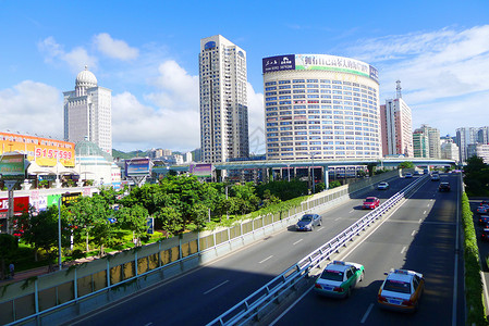 厦门国贸厦门城市公路背景