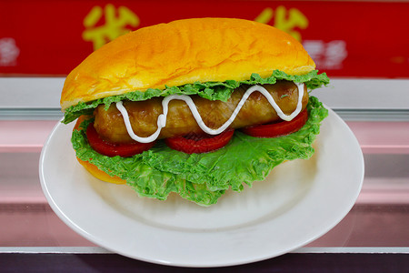 汉堡包麦当劳套餐高清图片