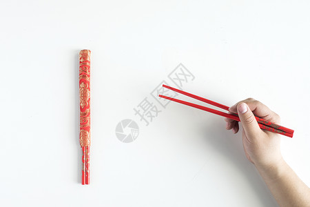 厨房用品筷子背景图片