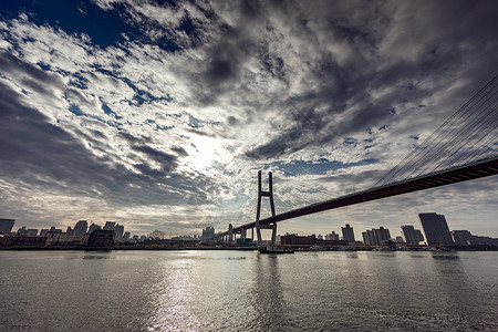 上海黄浦江背景图片