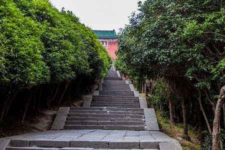 武当山景区武当山太子坡背景