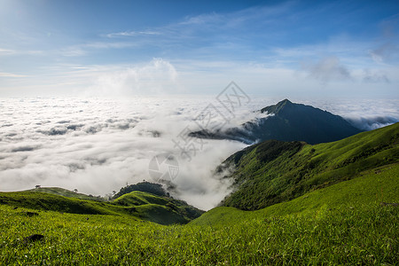 高山云海景观图片