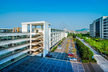 重庆图书馆重庆大学风光背景