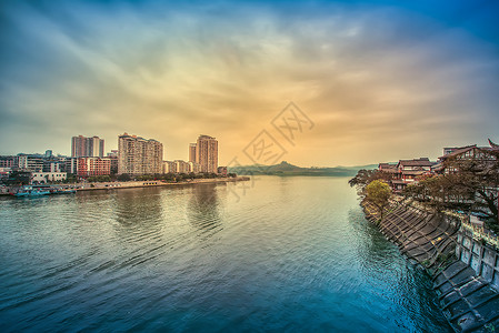 重庆合川风光阳光高清图片素材