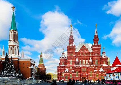 莫斯科红场全俄罗斯高清图片
