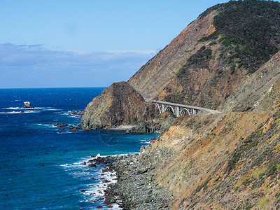 加州一号公路太平洋高清图片