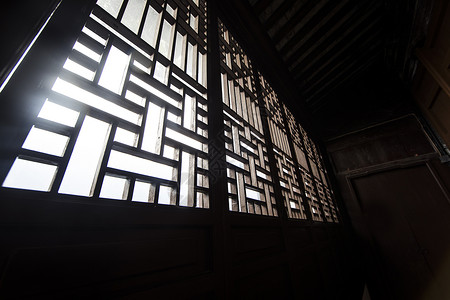 中国元素的古风建筑背景图片