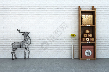 动物家庭现代简约室内家居设计图片