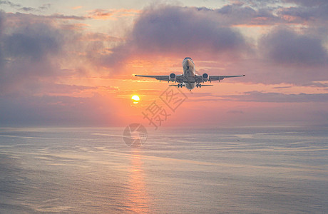 航空运输背景图片