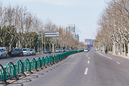 城市马路道路背景图片