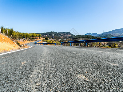 盘山公路近景背景图片