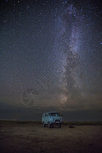 背景素材草原夜晚璀璨星空背景