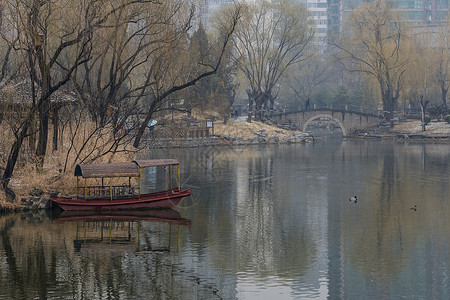 春雪背景图片