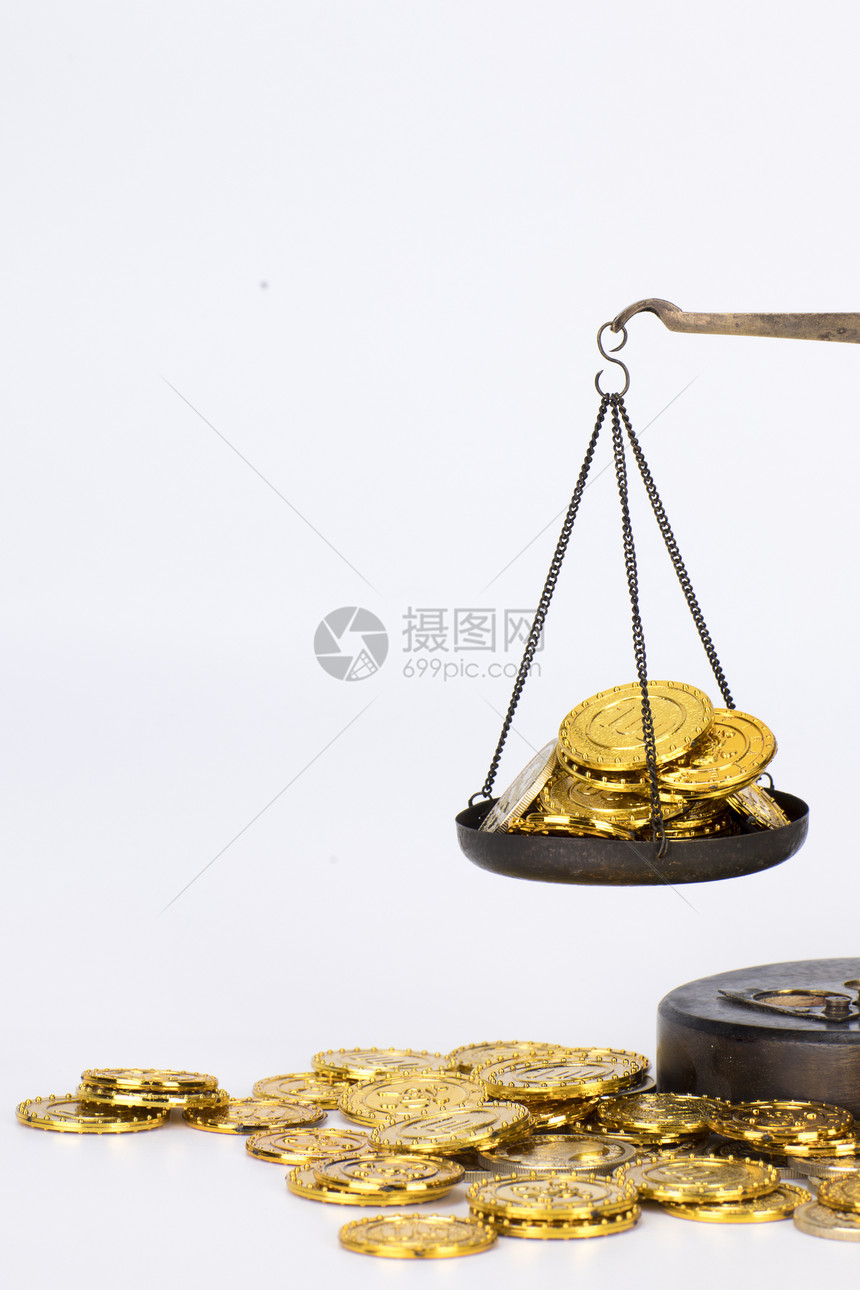 天秤金融静物图片