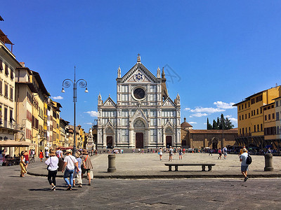 意大利佛罗伦萨街头教堂图片