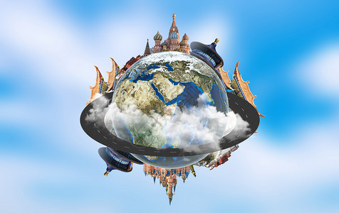 世界宫殿环球旅行设计图片