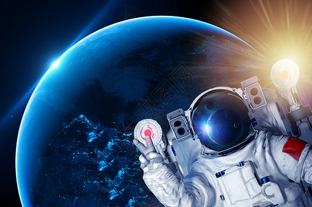 航空人太空探索科技设计图片