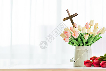 十字架耳环复活节设计图片