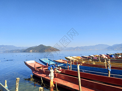 丽江泸沽湖图片