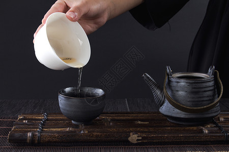茶具与茶道背景图片