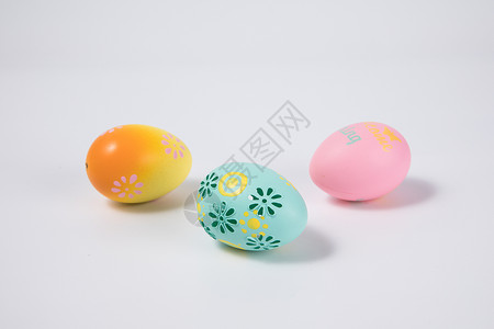 蛋鸡蛋颜色复活节彩蛋背景