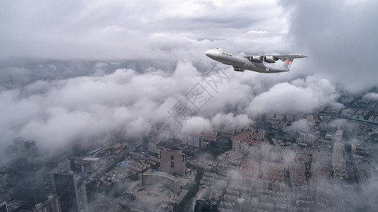 航空创意图背景图片