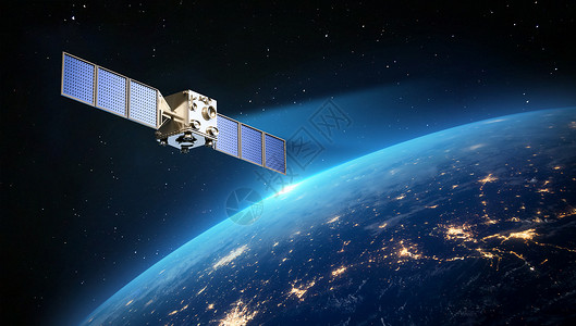 航天素材矢量图卫星科技设计图片